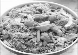 Peri Peri Chicken Fried Rice