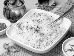 Jeera Rice ( Gluten Free ) - Serves 2