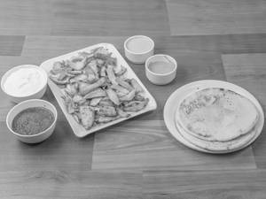Chicken Open Shawarma