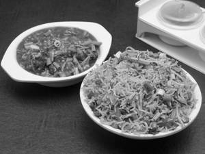 Veg Triple Schezwan Fried Rice