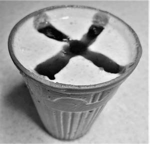 Black Currant Lassi.