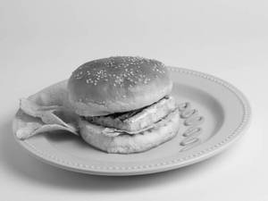 Spicy paneer burger