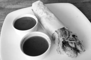 Malai Mutton Tikka Roll