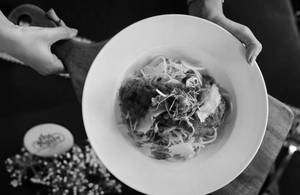 Slow Roasted Roma Tomatoes With Spaghetti