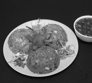 Triple Schezwan Fried Rice
