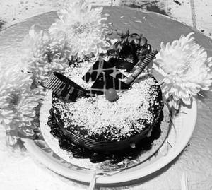 White Forest Cake