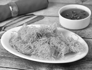 Crispy Thread Paneer