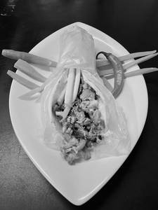 Shawarma Roll [Chicken] With Crusher