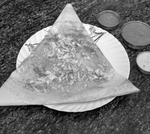 Onion Masala Dosa