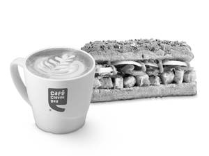 Cappuccino N Paneer Tikka Sandwich