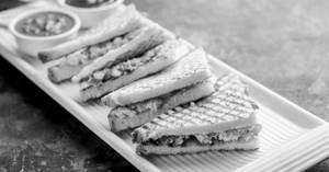 Spicy Aloo Masala Sandwich