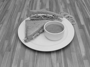Spicy Grilled Sandwich ( Size 6''--6'')