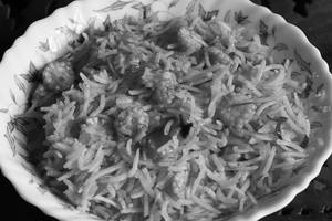 Baby Corn Manchurian Szechuan Biryani