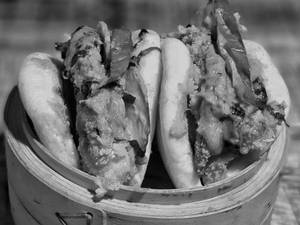 Soft Shell Crab & Basil Bao