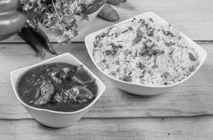 Schezwan Chicken With Fired Rice Or Noodles 