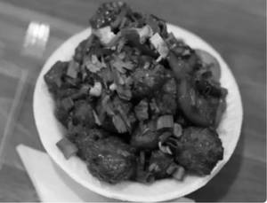 Veg Manchurian Dry