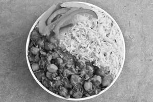 Chhole Chawal Bowl