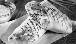 Chilli Paneer Shawarma
