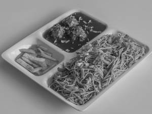 Noodles with Manchurian