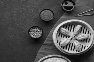 Spicy Veggie Momos[5 Pcs]
