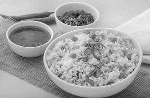 Fried rice egg