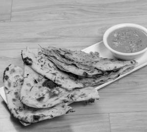 Stuffed Naan with Gravy