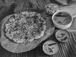 Onion Mixed Uttapaam