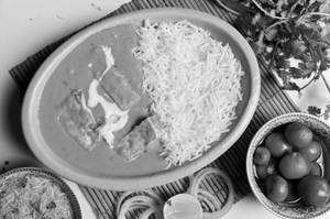 Butter Paneer Rice Bowl