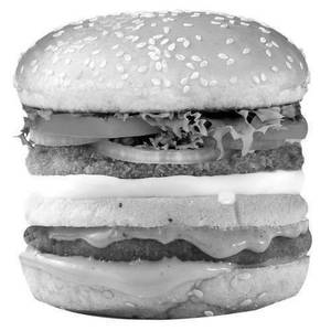 Jumbo Veg Burger + With French Fries (Combo )