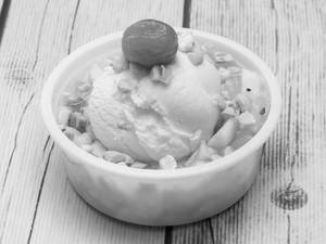 Fruit Salad With Ice Cream