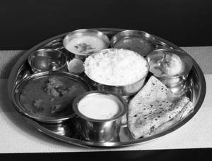 Kolhapuri Mutton Thali