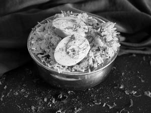 Egg Biryani (Served with Raita)