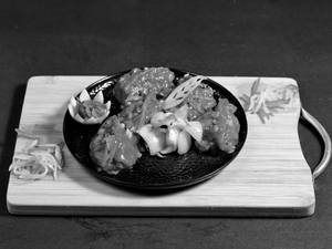 Chicken Pan Fried  Momo (5 Pcs)