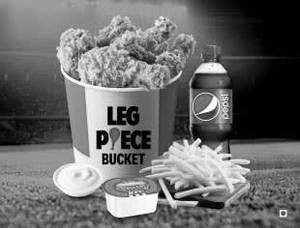 5 pc Leg Piece Bucket Meal