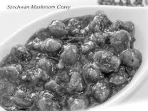 Chilly Mushroom Gravy