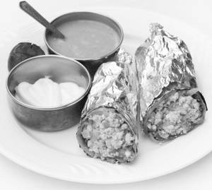 Paneer Bhurji Roll