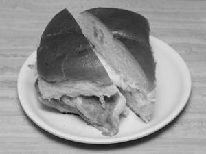 Bun Cheese Omelette