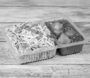 Veg Chilly Garlic Noodles + Chilly Paneer
