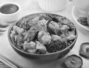 Oyster Shitake Mushroom Pork