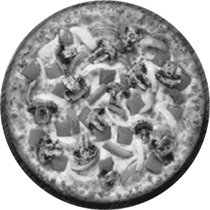 10'' Veggie Mushroom Pizza