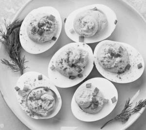 Butter Fry Boiled Eggs 4