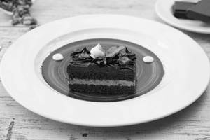 Salted Caramel Chocolate Truffle Cake Slice