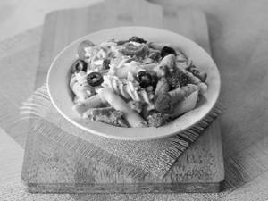 Pasta In White Sauce