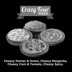 Crazy Four Pizza Combo