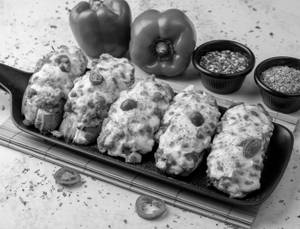 Paneer Gravy Garlic Bread