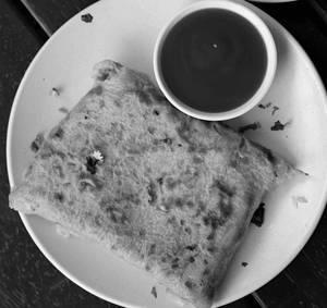 Schezwan Bread Omlet