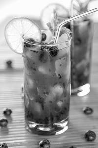 Blue Berry Mojito