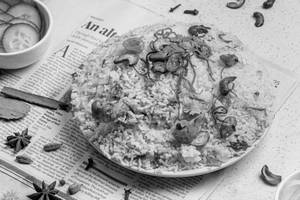 Chicken Dum Biryani Half