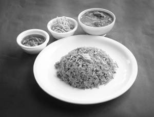 Veg Triple Schezwan Fried Rice