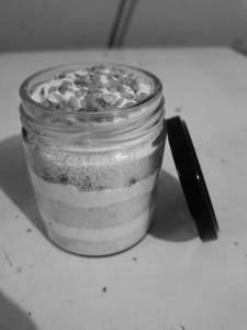 Eggless Butterscotch Jar Cake